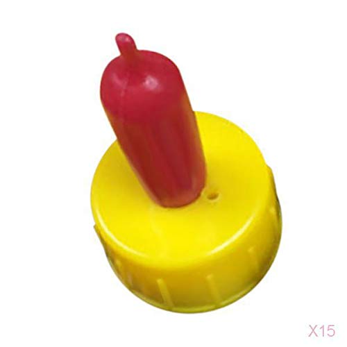 (2 Pack) Neogen Ideal Pritchard Nipples - Red (2 Count Per Pack / 4 Total)