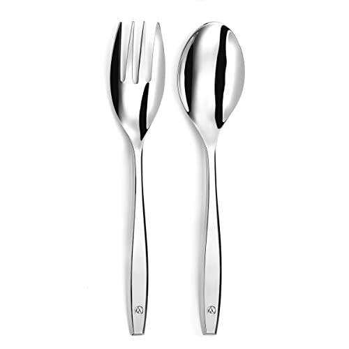 LOU LAGUIOLE - Couverts de service - Figure - Acier inoxydable 18/0, Finition Miroir - Longueur 255 mm