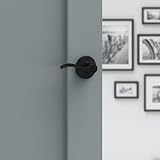 Kwikset Balboa klamka do łóżka/wanny w kolorze matowej czerni