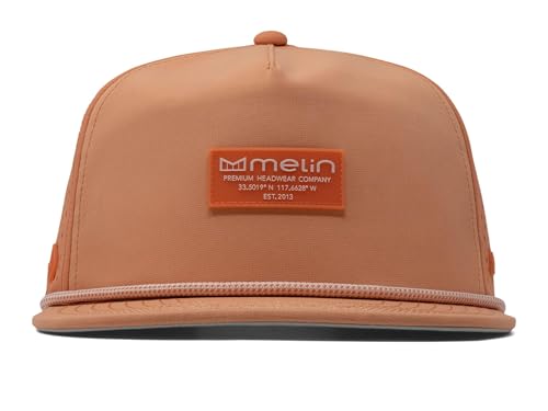 Image of melin Coronado Brick Hydro, Performance Snapback Hat, Water-Resistant Baseball Cap for Men & Women