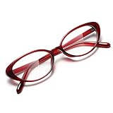 BLENDME Ultralight Cat Eye Blue Light Glasses for Woman Anti Glare Reduce Eyestrain Gaming/Computer/Screen