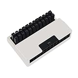 COMeap 24 Pin 90 Degree Adapter, ATX 24 Pin Male to Female L Turn Right Angle Power Adapter Board for Desktop Motherboard PC Power Supply White