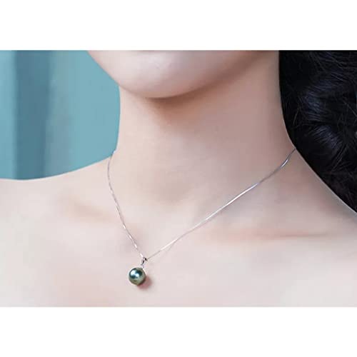 Collier de déclaration en perles d'eau douce, le cadeau idéal en argent 925