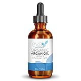 REPARACIÓN Y PROTECCIÓN PREMIUM PARA EL CABELLO - Hidrata, suaviza y restaura ese brillo natural en tus mechones y gana confianza. Este aceite marroquí de Eva Naturals actúa para tratar y aliviar el cuero cabelludo seco y con picazón o caspa mientras repara el cabello seco, áspero, dañado, encrespado y con puntas abiertas. Aplícalo sobre el cabello por la mañana como protector contra el calor y, al mismo tiempo, te protegerá de factores ambientales como rayos UV, contaminación y viento.