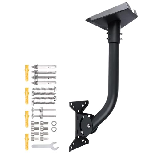 Support d'antenne rotatif pour toit et mur avec fixation réglable