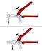 QWORK Professional Tile Levelling Plier – High Tension PVC Hand Rod for Quick Tile Installation & Lippage Prevention - Ergonomic Design Suitable for Both DIY and Precise Tile Alignment - 1 Pack