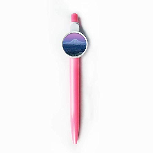 Stylo à bille rétractable blanc et bleu ciel DIYthinker pour écriture manuscrite