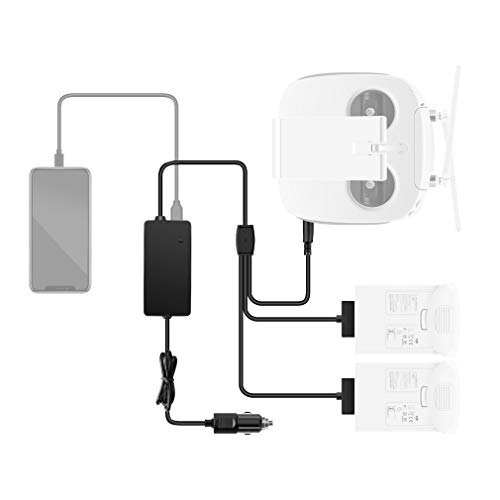 Cargador de batería de coche Hanatora para drones DJI Phantom 4 Pro V2.0 y control remoto USB