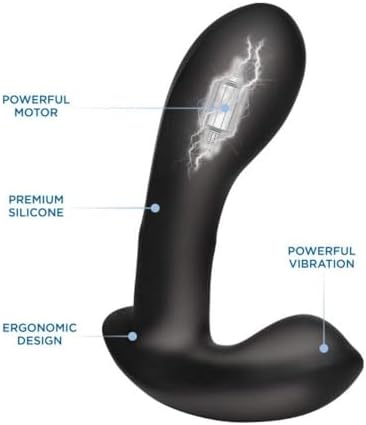 5X E-Stim Pro Silicone Vibrating Prostate Massager + Remote