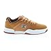 DC Men's Central Casual Skate Shoe, Wheat/DK Chocolate, 10.5