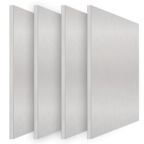 Acxfond AFUS-ALUMINUM-12X6X1/16--230911FA 6061 Aluminum Sheet 8X12X1/8 Inch Thickness Durable Aluminum Plate, Thick Metal Aluminum Sheet Covered cover