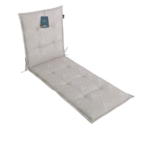 LILENO HOME Auflage für Sonnenliegen Gartenliegen und Strandliegen (188x60x5cm)