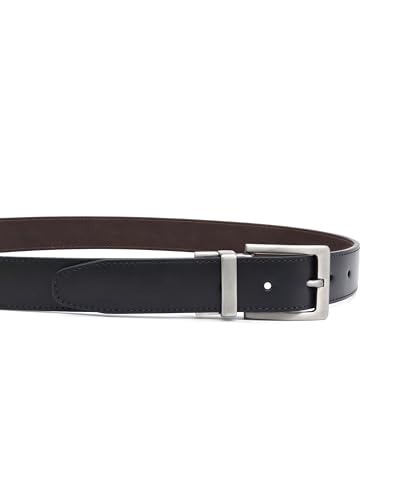 Image of Levi Strauss Signature - Premium Leather Reversible Belt for Men for Jeans, Work, Dress & Casual pants | Cinturon Para Hombre