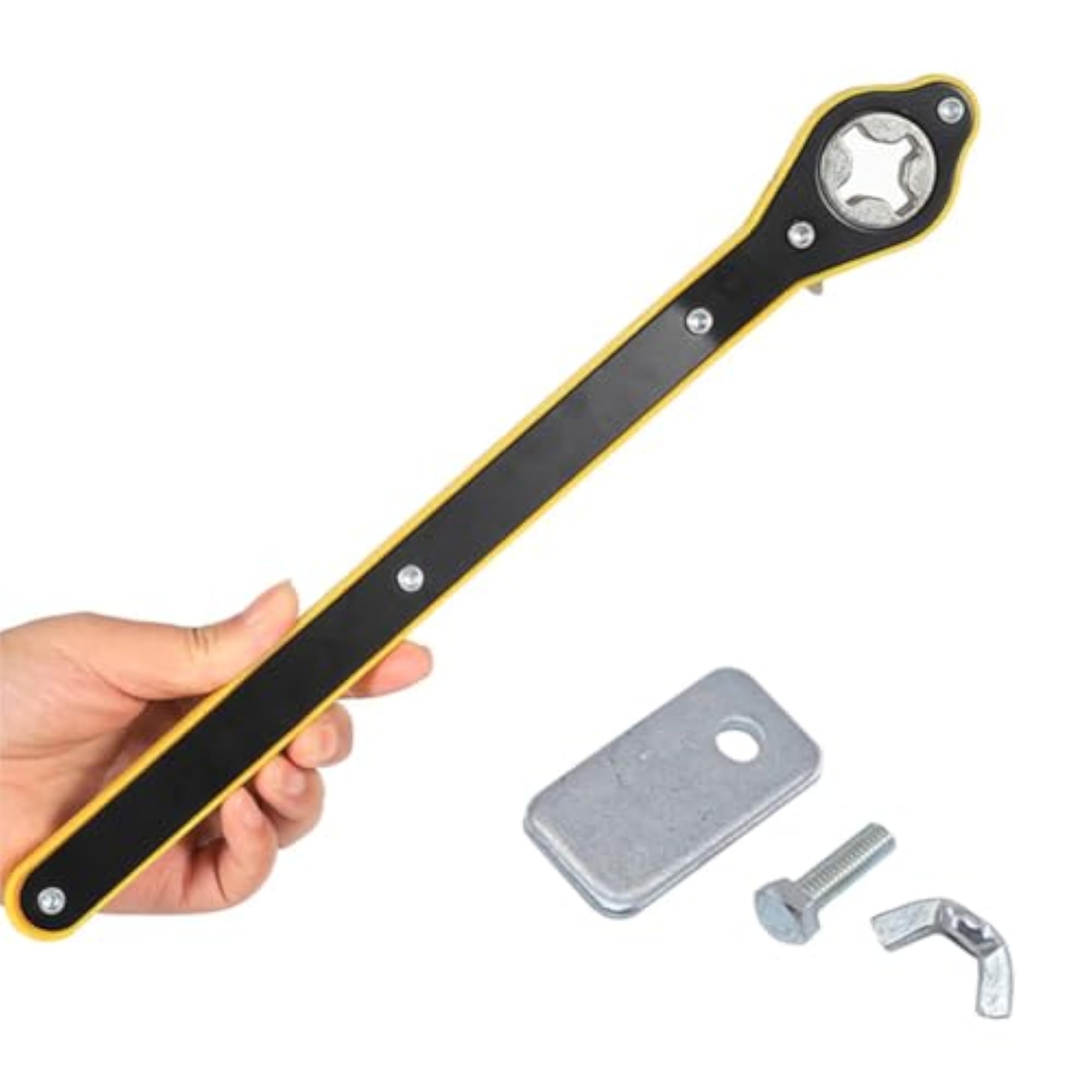 Universal Car Scissor Jack with Labor Saving Ratchet