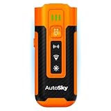 AutoSky Dog Bark Control Device – Safe Humane Ultrasonic Anti Barking Trainer, Rechargeable Handheld with Dual Modes, LED Light & Twin Emitters for Indoor/Outdoor Dog Training & Behavior Correction