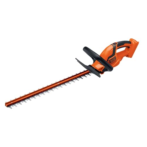 BLACK+DECKER 40V MAX* 24 in. cordless hedge trimmer with...