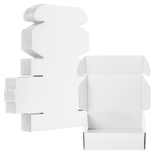 Cajas de cartón para envolver regalos y detalles especiales con estilo blanco 2