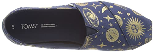 Image of TOMS Alpargata CloudBound Navy /Gold Foil Celestial 6 B (M)