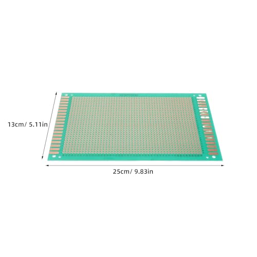 Placa PCB universal monocara de fibra de vidrio para proyectos de electrónica 8 uds 2