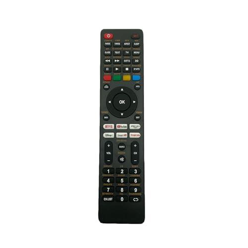 LMZMYTX Telecommande Universelle pour Samsung, LG, Sony, Hitachi, Philips, Toshiba, TCL, Hisense, Haier, réglages Simples requis.