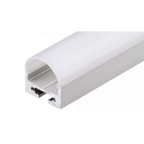 Preisvergleich Produktbild LEDsikon® LED Alu Profil Anbauprofil LS-1911-16 Länge: 2m, ohne Abdeckung