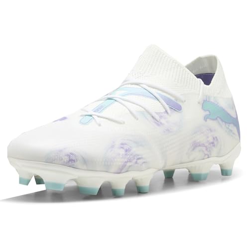 PUMA Womens Future 7 Match Brilliance Firm GroundArtificial Ground Soccer Cleats - White - Size 7 M2