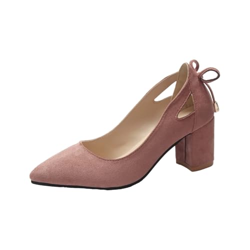 Zapatos de mujer con punta cerrada, sandalias de tacón bajo en bloque, zapatos de boda, zapatos casuales, color sólido, zapatos de oficina, elegantes zapatos de fiesta, vestido de noche, zapatos de