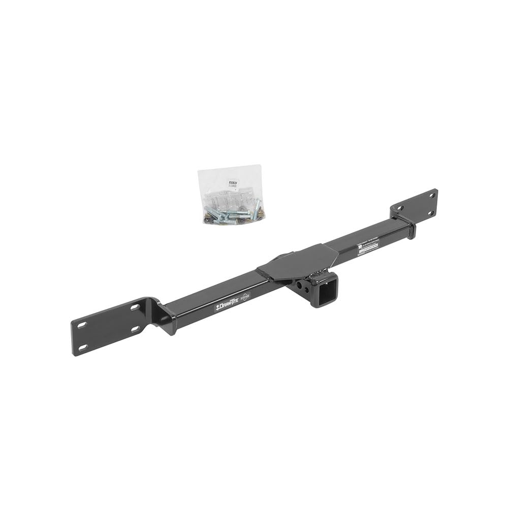65063 Front Mount Hitch Receiver, 2 Inch Square Receiver, Black, Compatible with Dodge Ram and RAM selected models (please verify VEHICLE APPLICATION)