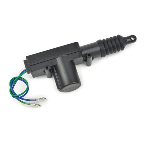 Actuador de puerta de coche universal 12V con mecanismo de 2 cables