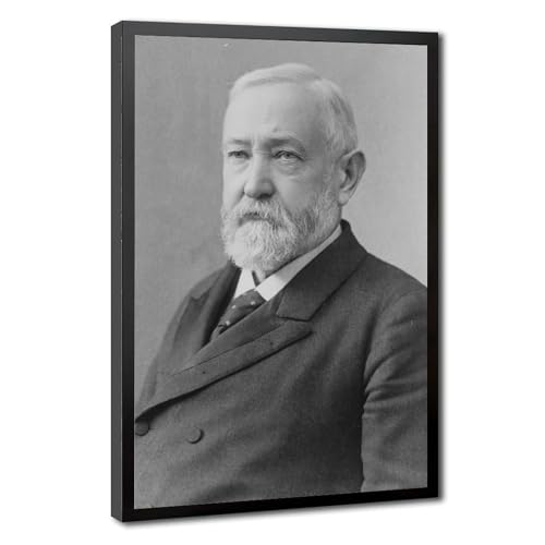 Poster Benjamin Harrison prêt à suspendre cadre mural anti-pli