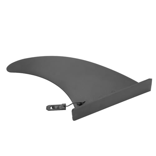 Stable Surf Accessosy, Black Surf Fin, Stand Up Paddle Board for Surfboard Canoe Boat (9in)