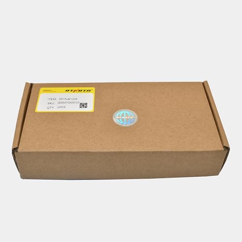 Image of NEW OTNOTR Stainless Upgraded EFI Fuel Gas Line Replacement 62900-01D Compatible with Harley Touring 2007 Softail 2001-2017 (Note Does Not Fit Duece Models)