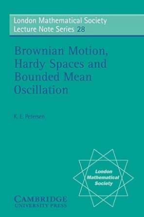 LMS: 28 Brownian Motion book cover