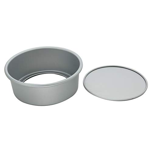 Image of Othmro 1 Pack Bakeware Round Cake Pan 191mm(Bottom)*203mm(Top) Dia with Removable Loose Bottom Quick Release Coating Bakeware for Oven and Instant Pot Cake Baking