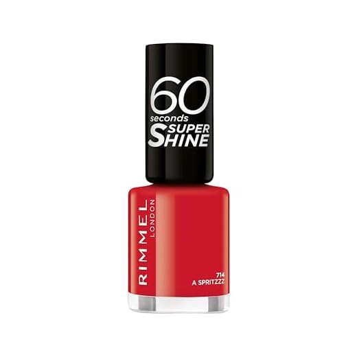 Rimmel London 60 Seconds Super Shine #714-A Spritzzz 8 ml - 1 unidad