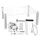 Support de bureau pour ordinateur - la conception compacte économise de l'espace et le rend facile à transporter, ce qui le rend idéal pour les professionnels qui ont besoin de tester des composants en déplacement, boîtier d'ordinateur de jeu DIY