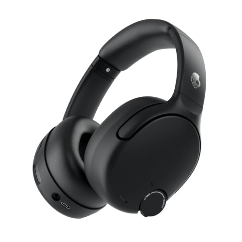 Image of Skullcandy Crusher 720 Wireless Sensory Bass Headphones - True Black | Next Gen Crusher Evo, Over-Ear Fit, Bluetooth, THX Spatial Audio, Gym, Fitness, Studying, Music
