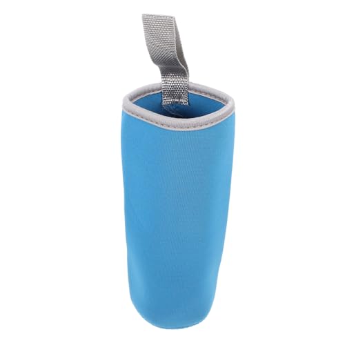 Abaodam Soporte para Botella de Bolsa Aislante y Portátil para Inoxidable y Plástico Color Azul