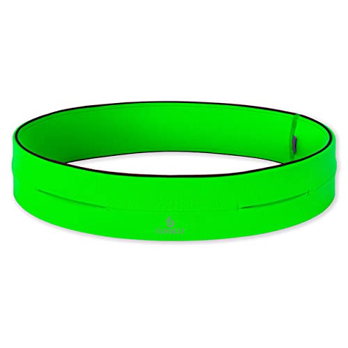 FlipBelt ランニング ジム ずれない ウエストポーチ フリップベルト クラシック FBG グリーン S