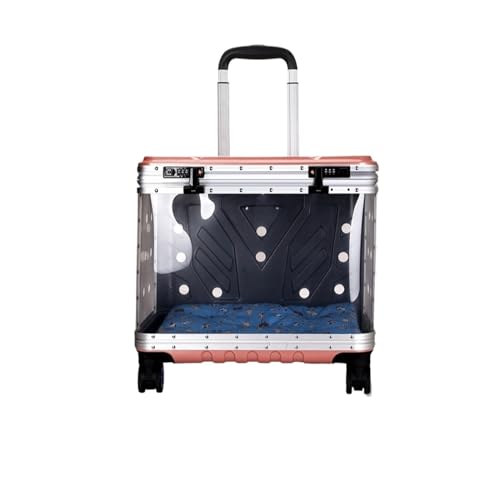 Valise de voyage portable pour animaux de compagnie contre le stress des trajets en cage