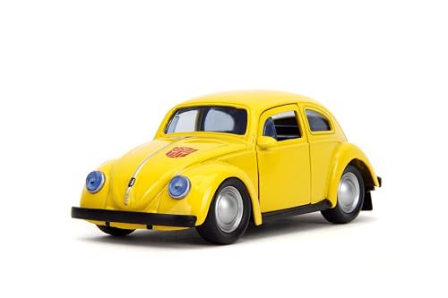 Jada Transformers 1:32 G1 Bumblebee Volkswagen Beetle miniatura 1