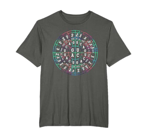 Científico Ciencia Microscopio ADN Código Genético Biología Camiseta