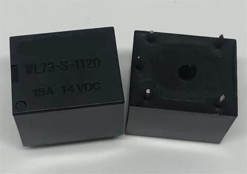 Relé 5 pines WL73-S-112D para automoción y circuitos electrónicos de 12V
