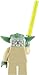 Lego Star Wars: Master Yoda Minifigure With Green Lightsaber