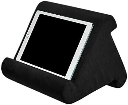 Mya Multi-Angle Cushion for Tablets, Soft Pillow for Tablets, Smart Phones, Digital Book Readers, Books and Magazines black Black