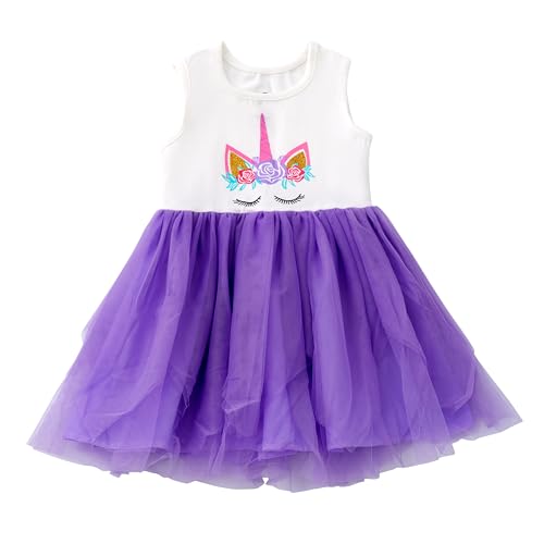 Image of Girls Sleeveless Tulle Toddler Tutu Dress for Girls