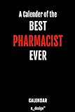 Calendar for Pharmacists / Pharmacist: Everlasting Calendar / Diary / Journal (365 Days / 3 Days per Page) for notes, journal writing, event planner, quotes & personal memories