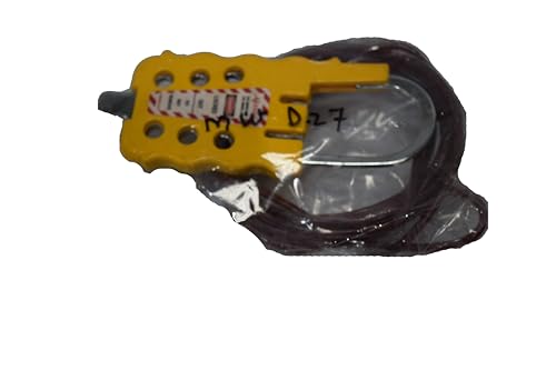 Image of Aktion Safety Multipurpose Cable Lockout AK-MWD-26Y Lock and hold, Yellow (Pack of 1)