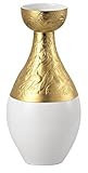 künstlerisches Design Rosenthal - Zauberflöte Vase 30 cm Sarastro weiß/Gold