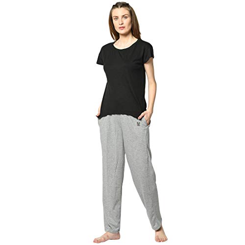 Image of Mack Jonney Cotton Regular Fit Womens Pajamas(Pack of 1-MACK632397)